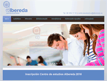 Tablet Screenshot of albereda.es